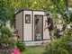 Keter Manor Pent Beige - Garden Shed - With Front Window - 183.5x111x200.5 cm
