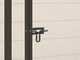 Keter Manor Beige - Garden Shed - With Side Window - 185x152x226 cm