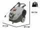 Comet New Scout 150 Extra - Professional Hot Water Pressure Washer - Max. pressure: 150 bar - 540l/h