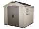 Keter Factor Beige - Garden Shed - With Side Window - 256.5x255x243 cm