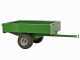 Francini FQ4 - Towed Trolley for Steel Lawn Tractor - 120x90(h 25 cm)