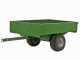 Francini FQ4 - Towed Trolley for Steel Lawn Tractor - 120x90(h 25 cm)