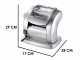 Imperia PastaPresto Classica Silver Grey - Electric Stainless Steel Pasta Maker