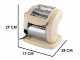 Imperia PastaPresto Classica Cream - Electric Stainless Steel Pasta Maker
