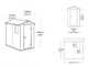 Keter Manor Grey - Garden Shed - With Side Window - 130x192x198 cm
