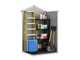 Keter Manor Grey - Garden Shed - With Side Window - 130x192x198 cm