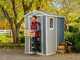 Keter Manor Grey - Garden Shed - With Side Window - 130x192x198 cm