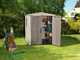 Keter Factor Beige - Garden Shed - With Side Window - 178x195.5x208 cm