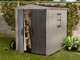 Keter Factor Beige - Garden Shed - With Side Window - 178x195.5x208 cm
