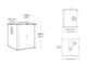 Keter Factor Beige - Garden Shed - With Side Window - 178x195.5x208 cm