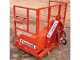 Francini PR 100 - Tractor-mounted Hydraulic Rear Loader Bucket - 100 cm - 400Kg Load Capacity