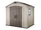 Keter Factor Beige - Garden Shed - With Side Window - 256.5x182x243 cm
