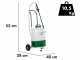 Ribimex PILA 16 - Battery-powered Wheeled Sprayer Pump - 16 Litres- 12V - 8Ah