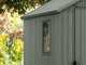 Keter Darwin Green - Tool Shed - With Side Window - 125.8x184.5x205.1 cm