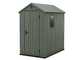Keter Darwin Green - Tool Shed - With Side Window - 125.8x184.5x205.1 cm
