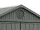 Keter Darwin Green - Tool Shed - With Side Window - 125.8x184.5x205 cm