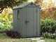 Keter Darwin Green - Tool Shed - With Side Window - 125.8x184.5x205 cm
