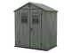 Keter Darwin Green - Garden Shed - with Front Windows - 190x122x221 cm