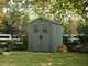 Keter Darwin Green - Garden Shed - with Front Windows - 190x183x221 cm