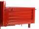 Francini P 100 - Tractor-Mounted Transport Box - Tipping Transporter - 3 Openable Side Panels