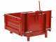 Francini P 100 - Tractor-Mounted Transport Box - Tipping Transporter - 3 Openable Side Panels