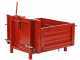 Francini P 100 - Tractor-Mounted Transport Box - Tipping Transporter - 3 Openable Side Panels