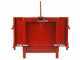 Francini P 100 - Tractor-Mounted Transport Box - Tipping Transporter - 3 Openable Side Panels