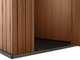 Keter Darwin Brown - Tool Shed - with Front Window - 125.8x184.5x205.1 cm