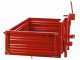 Francini P 190 - Tractor-Mounted Transport Box - Tipping Transporter - 3 Openable Side Panels