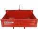 Francini P 130 - Tractor-Mounted Transport Box - Tipping Transporter - 3 Openable Side Panels