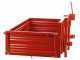Francini P 130 - Tractor-Mounted Transport Box - Tipping Transporter - 3 Openable Side Panels
