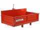 Francini P 130 - Tractor-Mounted Transport Box - Tipping Transporter - 3 Openable Side Panels