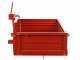 Francini P 130 - Tractor-Mounted Transport Box - Tipping Transporter - 3 Openable Side Panels