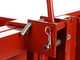 Francini P 170 - Tractor-mounted Transport Box - Tipping Transporter - 3 Openable Side Panels