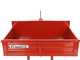 Francini P 170 - Tractor-mounted Transport Box - Tipping Transporter - 3 Openable Side Panels