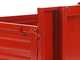 Francini P 170 - Tractor-mounted Transport Box - Tipping Transporter - 3 Openable Side Panels