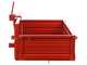 Francini P 170 - Tractor-mounted Transport Box - Tipping Transporter - 3 Openable Side Panels
