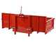 Francini P 170 - Tractor-mounted Transport Box - Tipping Transporter - 3 Openable Side Panels