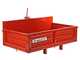 Francini P 170 - Tractor-mounted Transport Box - Tipping Transporter - 3 Openable Side Panels
