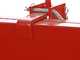 Francini P 170 - Tractor-mounted Transport Box - Tipping Transporter - 3 Openable Side Panels