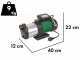 Ribimex PRMCA3P - Electric Self-Priming Garden Pump - 3 turbines - 900 W