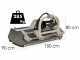 BlackStone RMOH 135 - Tractor-Mounted Flail Mower - Medium Series - Hydraulic Displacement