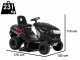 AL-KO T18-111.4 HDS-A V2 - Riding-on Mower - Hydrostatic Gearbox - Side Discharge