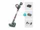 Gardena AquaBrush Universal 03/18V P - Battery-powered Floor Scrubber + Brush - with 18V Starter Kit - 2.5Ah