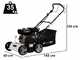 GreenBay PS 700-25 - Petrol-driven scarifier with fixed blades