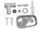 Reber N.12 meat grinder accessory - stainless steel plate