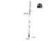 Greenworks G48PHTII - Battery-powered Hedge Trimmer on Extension Pole - 48V 4Ah