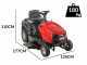 GeoTech-Pro RTM 170-960 S - Riding-on Mower - Mechanical Gearbox - Side Discharge