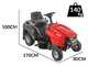 GeoTech RTM 75-685 S - Riding-on Mower - Mechanical Gearbox - Side Discharge