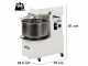 Mixer 3000 T Deluxe - Tilting spiral mixer - Capacity 24Kg - Three-phase